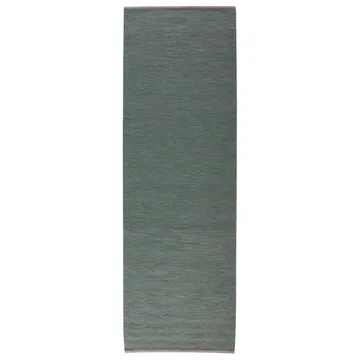 Allium hallway carpet 80 x 250 cm - Matt green - Kateha