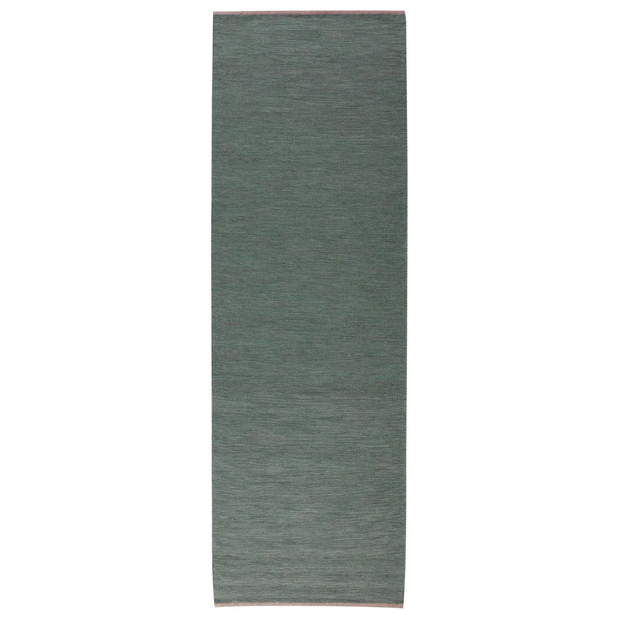 Kateha Allium hallway carpet 80 x 250 cm matte green