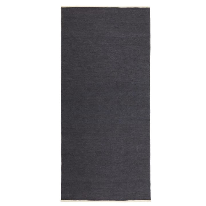 Allium hallway carpet 80 x 250 cm - Nearly black - Kateha