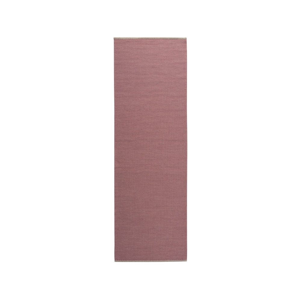 Kateha Allium hallway carpet 80 x 250 cm Rose bud | Scandinavian Design | Wool rugs | Pink