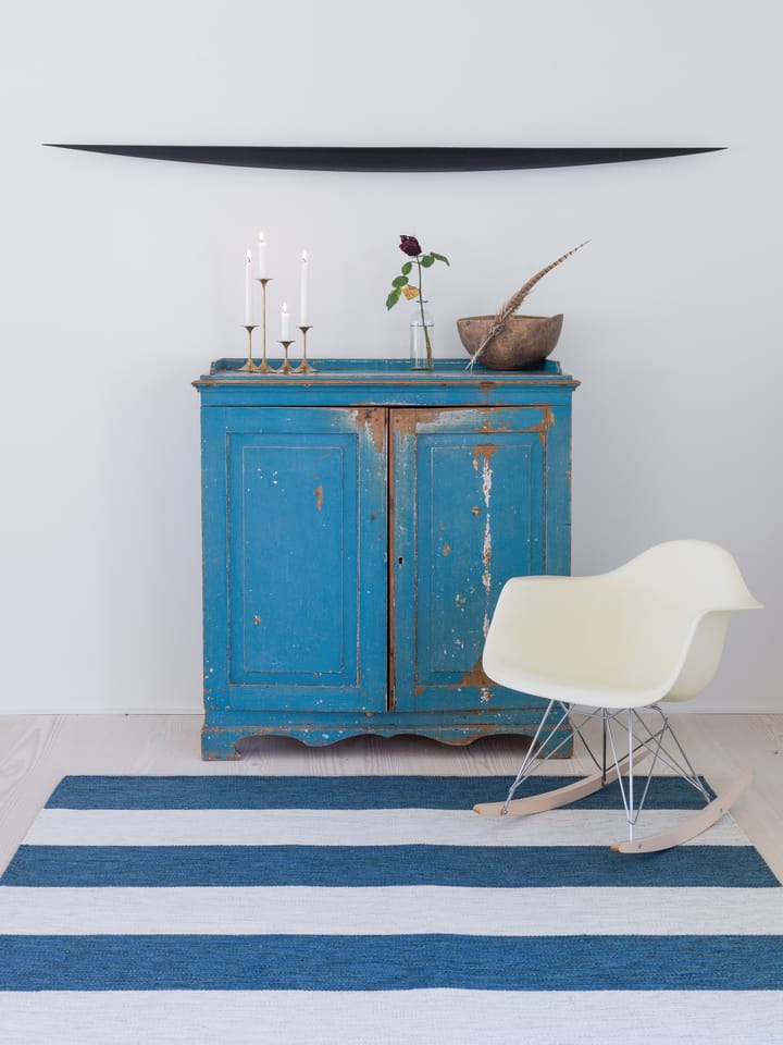 Allium Two Step rug, Deep Blue, 200x300 cm Kateha