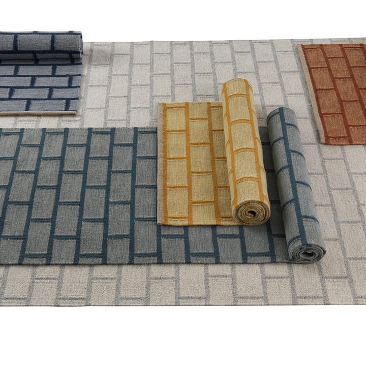 Brick rug - Blue, 170x240 cm - Kateha