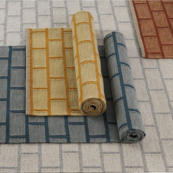 Brick rug - Green, 170x240 cm - Kateha