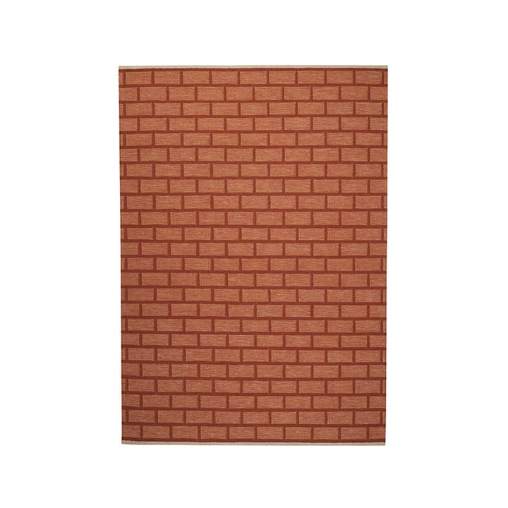 Brick rug - Rust, 170x240 cm - Kateha