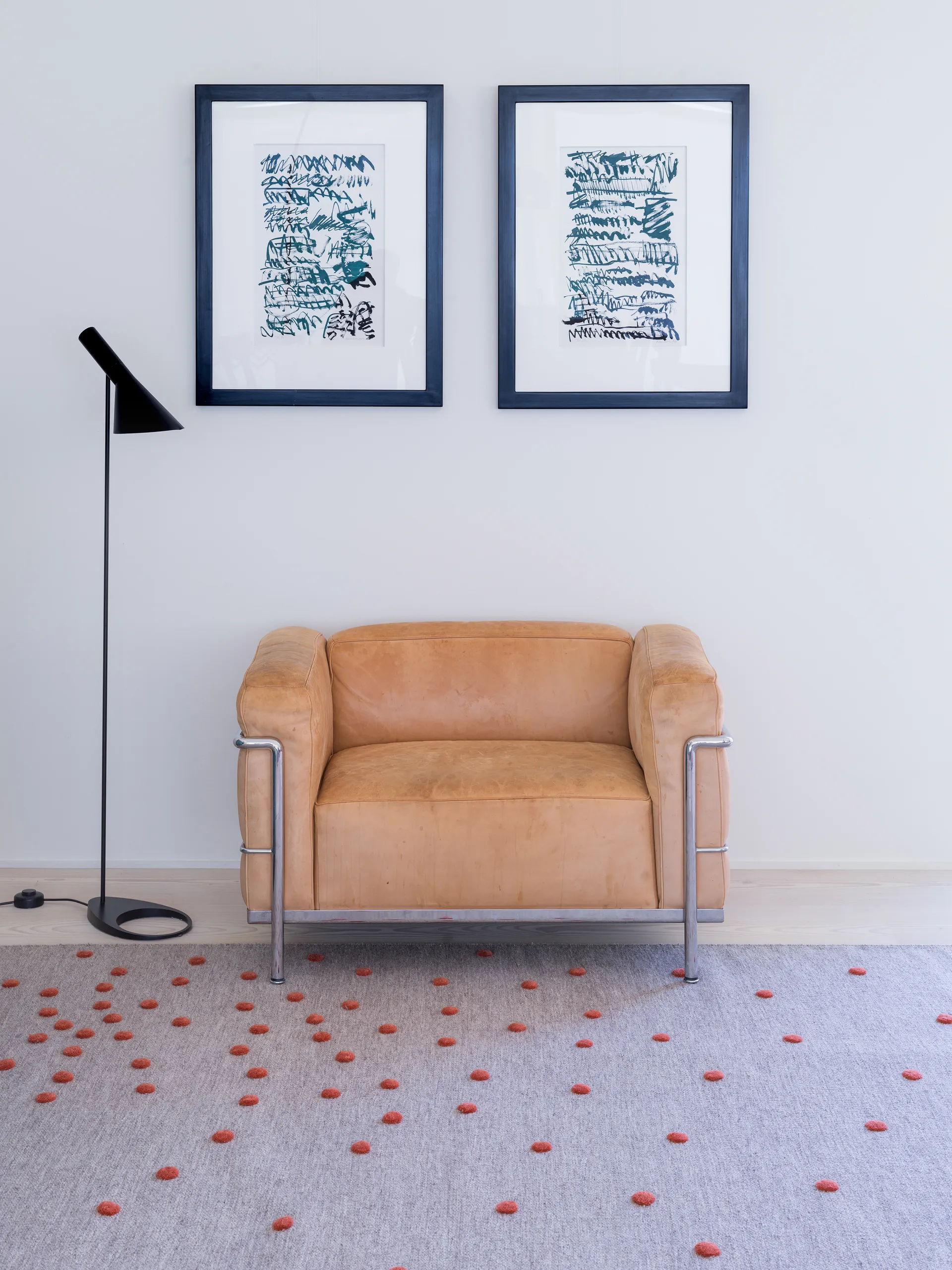 Bula Rug, Coral, 200x300 cm Kateha