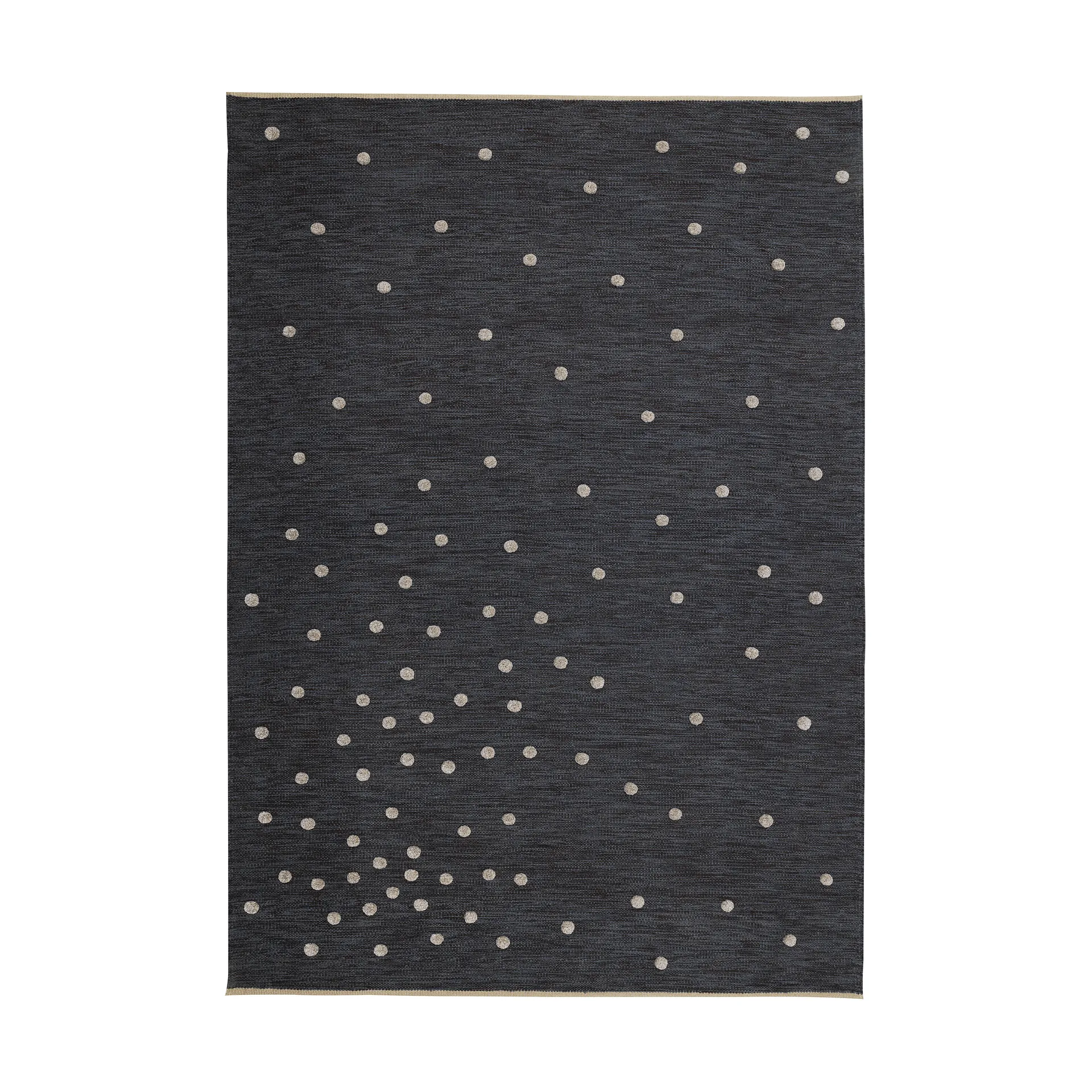 Bula Rug, Nearly Black, 200x300 cm Kateha