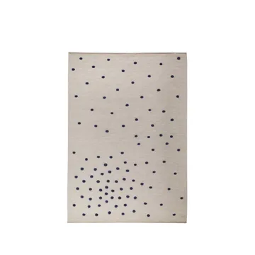 Bula Rug - White/blue, 170x240 cm - Kateha