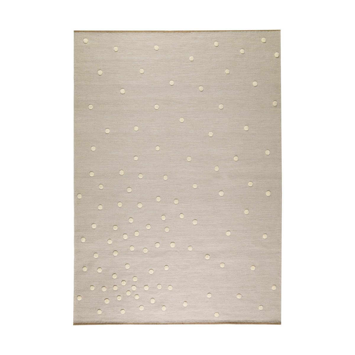 Kateha Bula runner rug White, 80x250 cm | Scandinavian Design | Fringe & Deep pile rugs | White