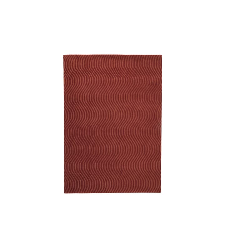 Dunes Wave rug - Dusty red, 170x240 cm - Kateha