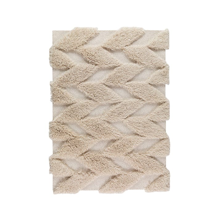 Herringbone Wild rug - Light beige, 200x300 cm - Kateha