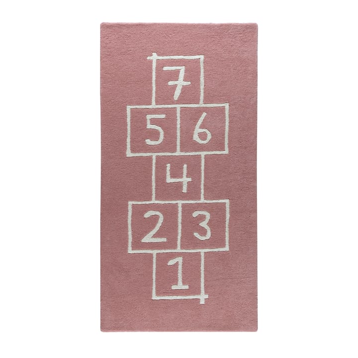 Hopscotch rug - pink - Kateha