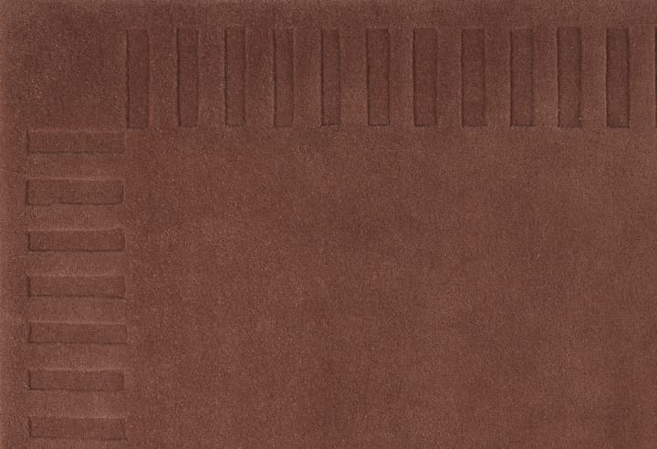 Lea original wool rug - Rust-45, 170x240 cm - Kateha