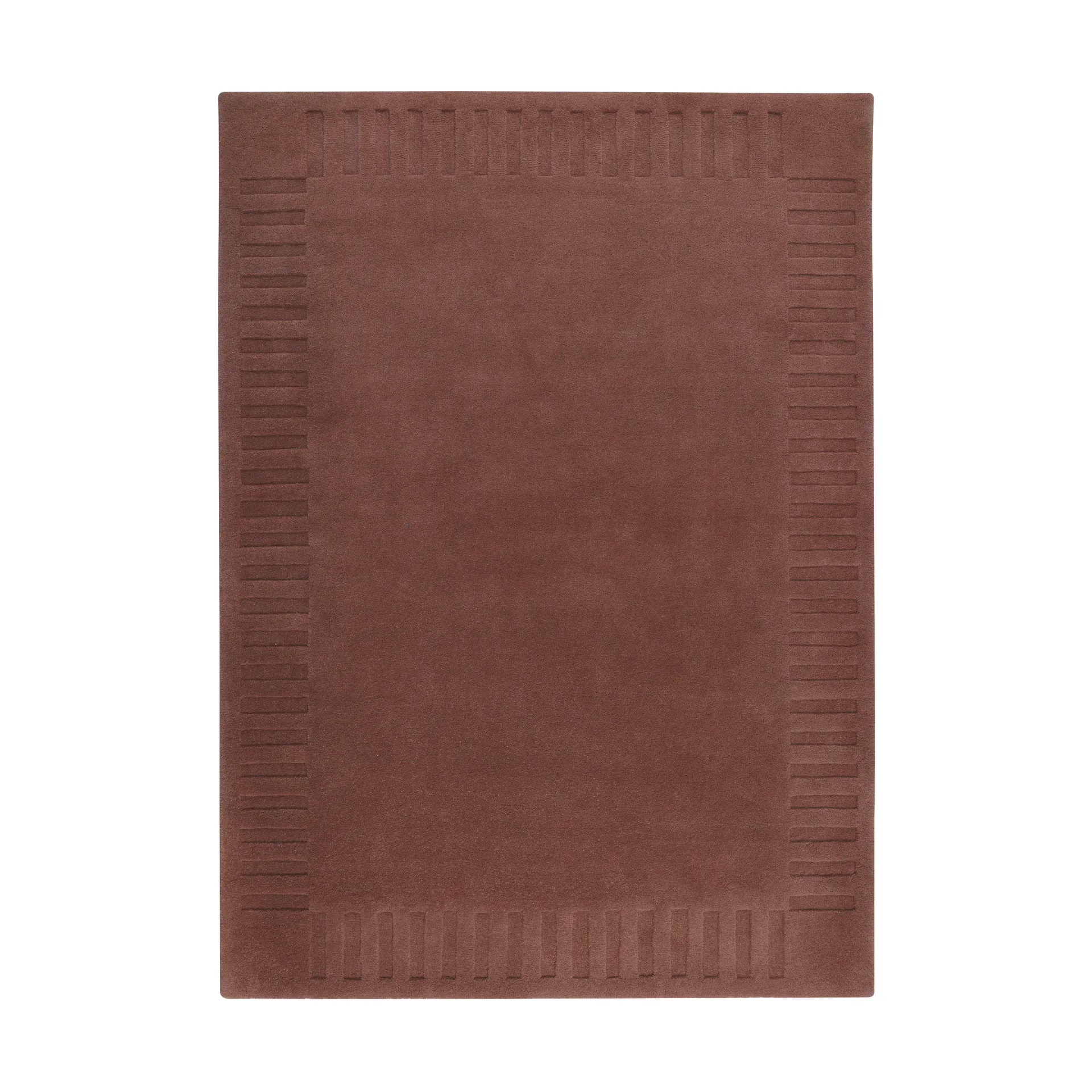 Lea original wool rug, Rust-45, 200x300 cm Kateha