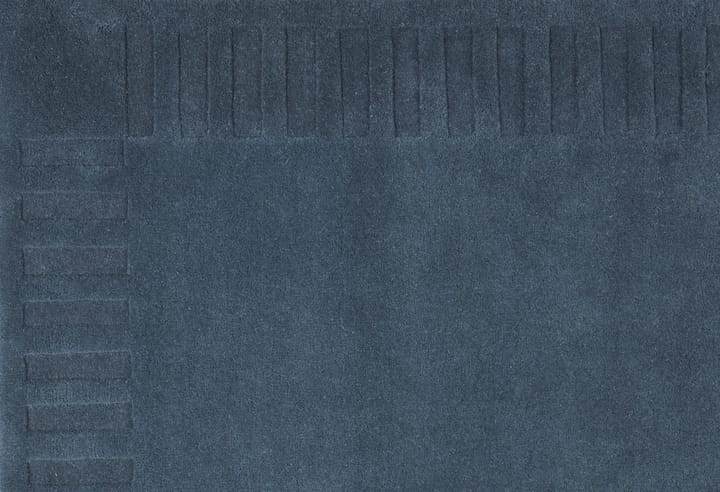 Lea original wool rug - Stormblue-43, 170x240 cm - Kateha