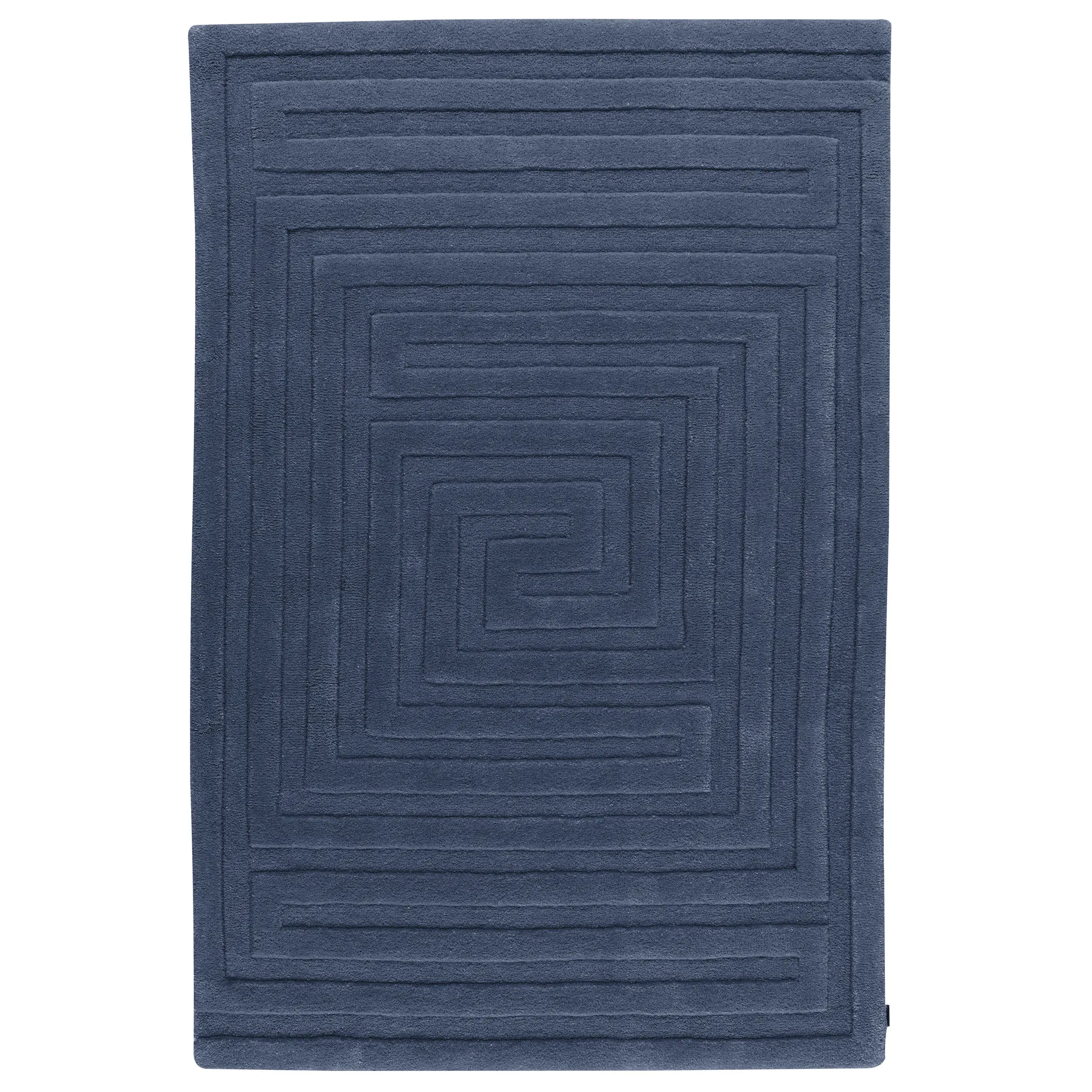 Mini-labyrinth children's rug. 120x180 cm, storm blue (blue) Kateha