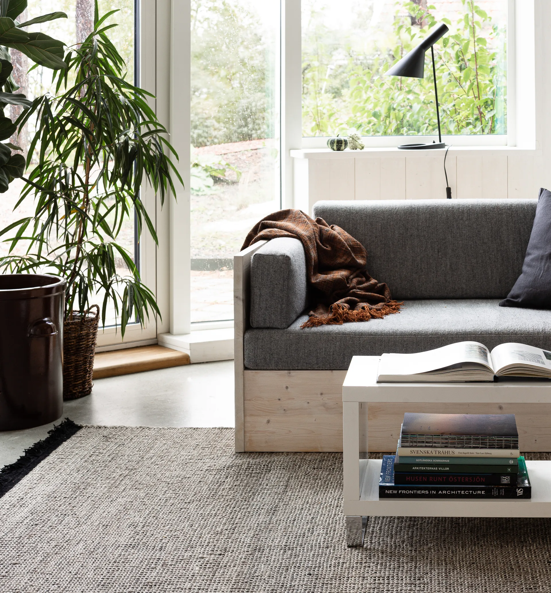 Nera Lana rug, Light brown 250x350 cm Kateha