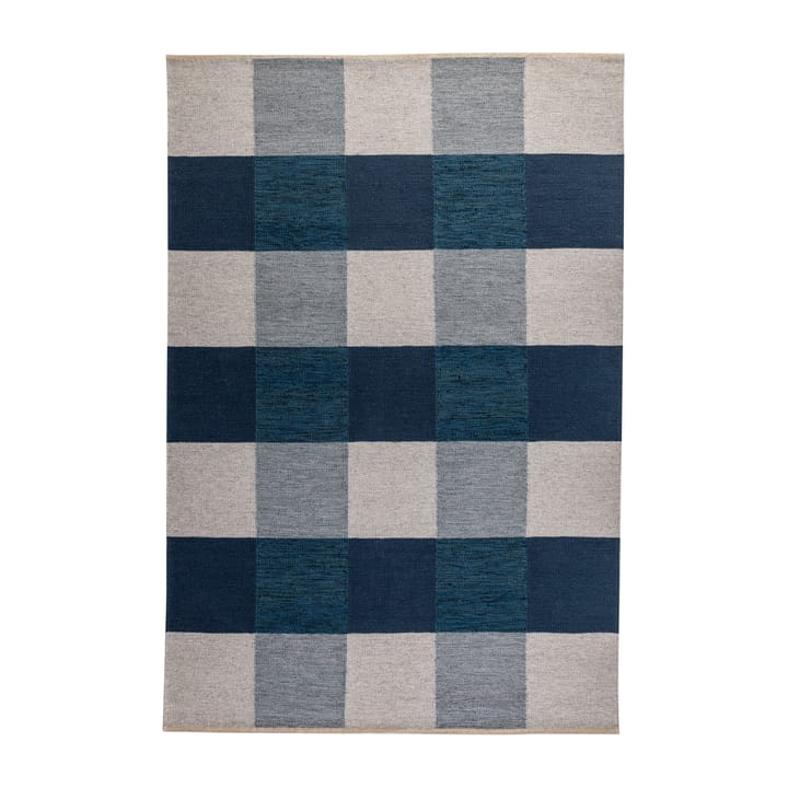 Night and Day handwoven rug 170x240 cm - Blue 170x240 cm - Kateha