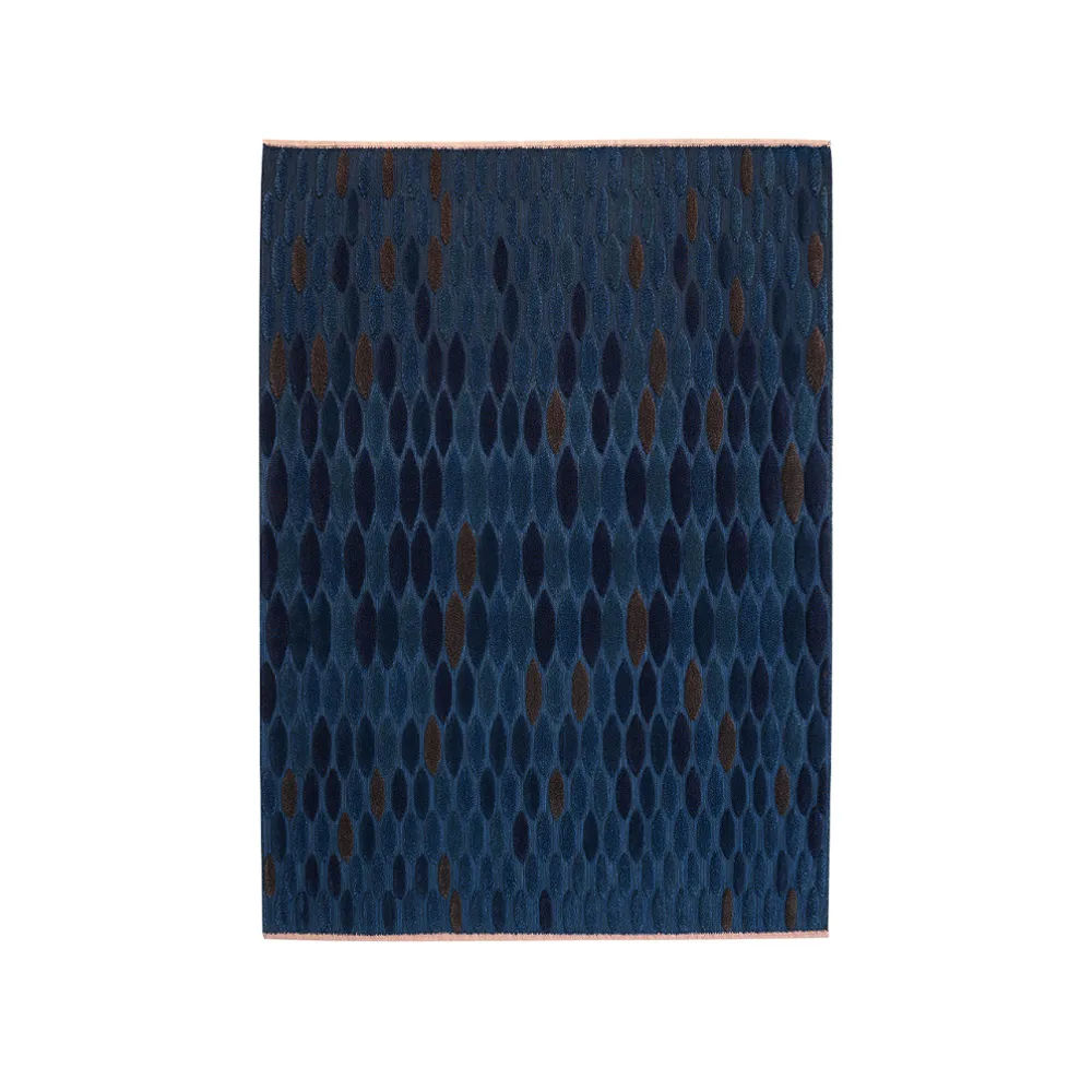 Pond Flossa rug, Midnight, 200x300 cm Kateha