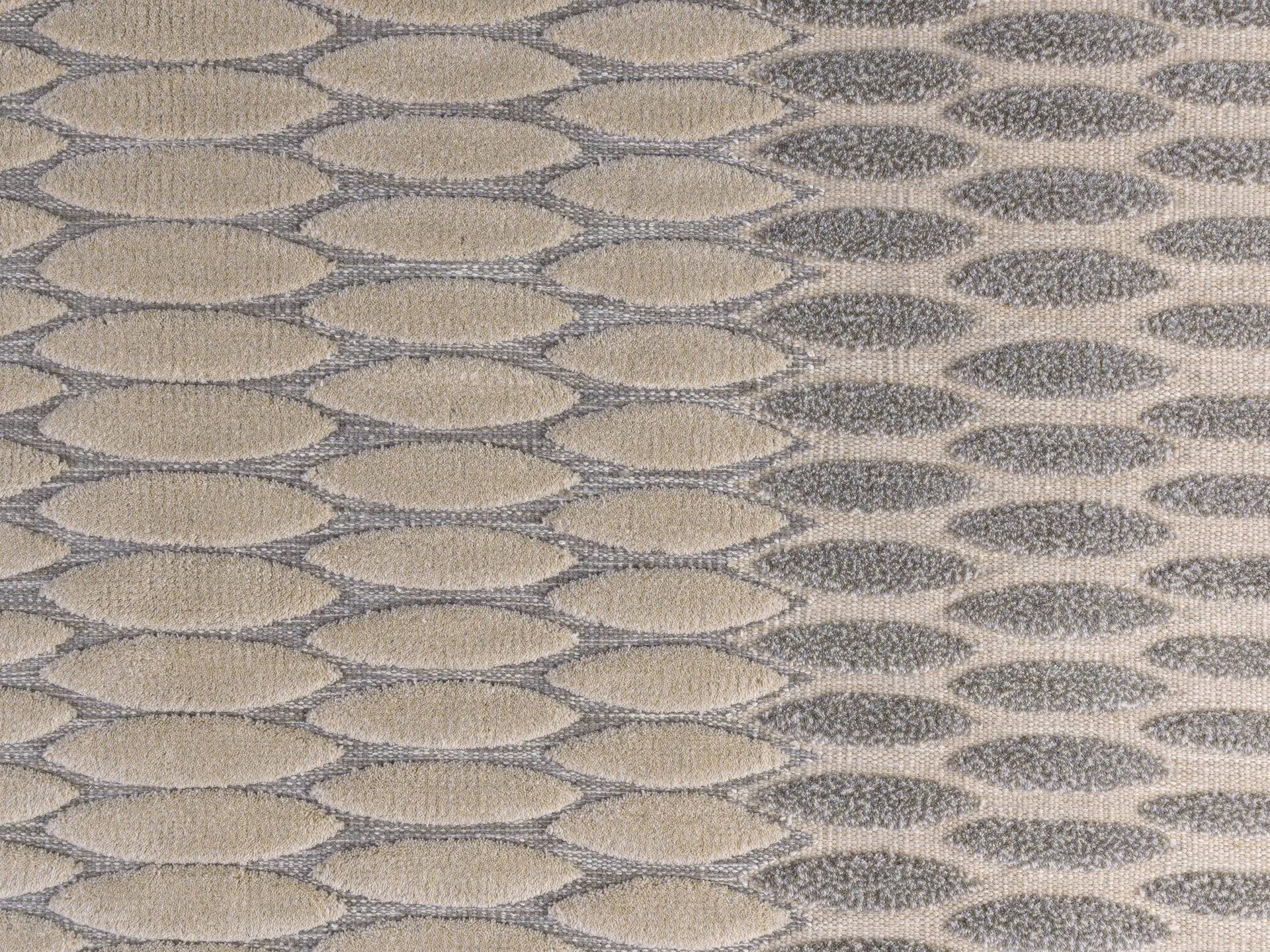 Pond Flossa rug, Snow 170x240 cm Kateha