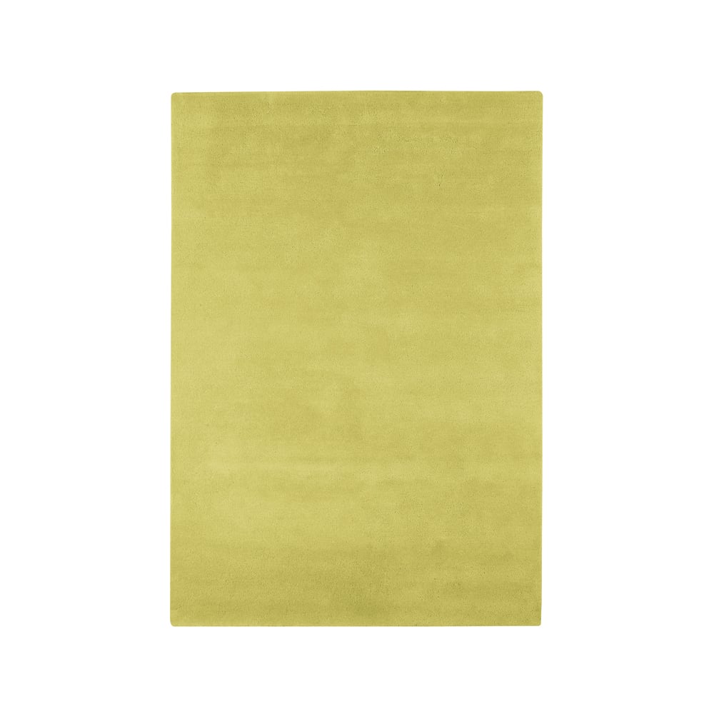 Kateha Sencillo rug Moss 15, 200x300 cm | Scandinavian Design | Wool rugs | Green
