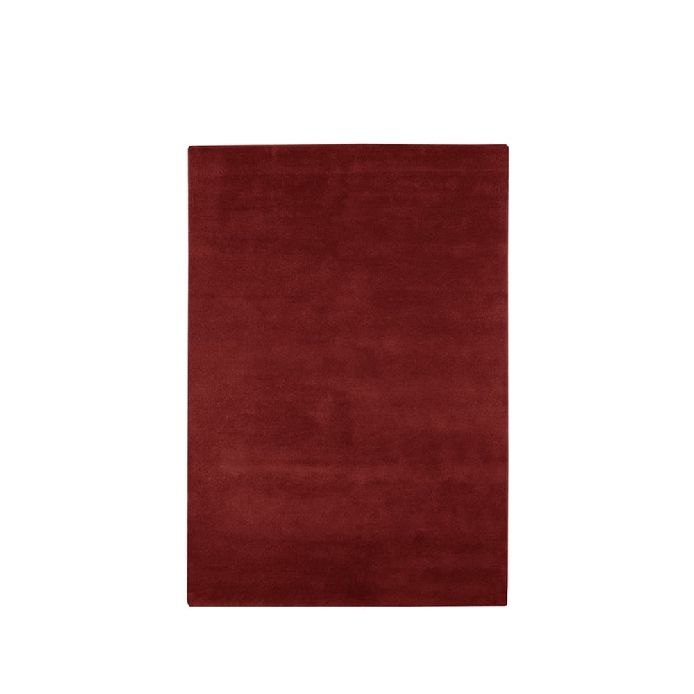 Kateha Sencillo rug Rasberry red, 170x240 cm | Scandinavian Design | Wool rugs | Red
