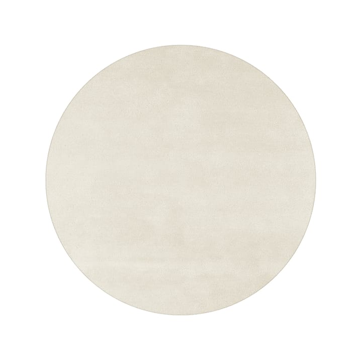 Sencillo rug round - White, 220 cm - Kateha