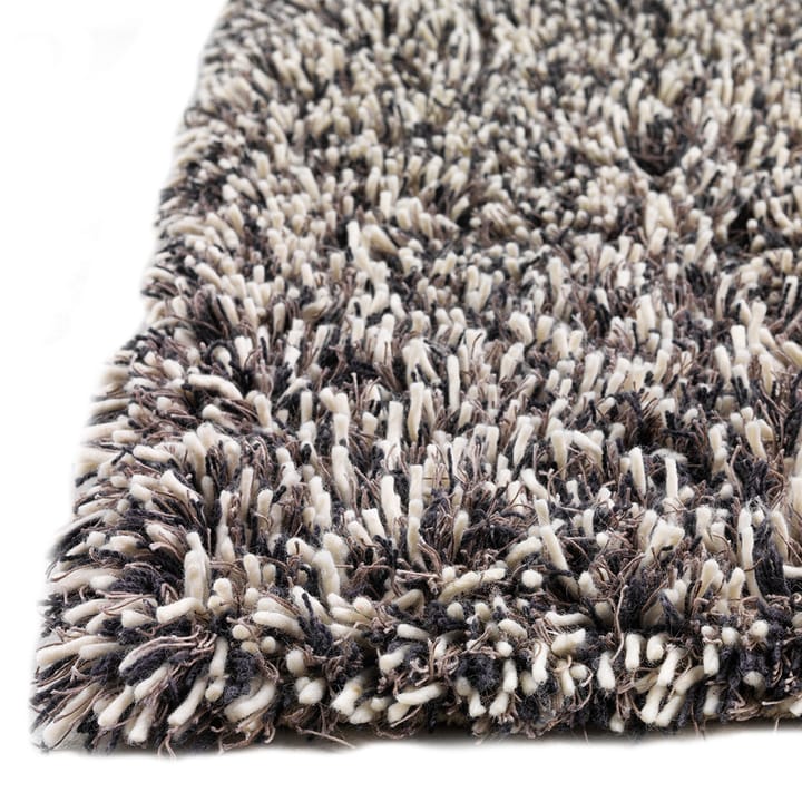 Shaggy rug, White/charcoal, 170x240 cm Kateha