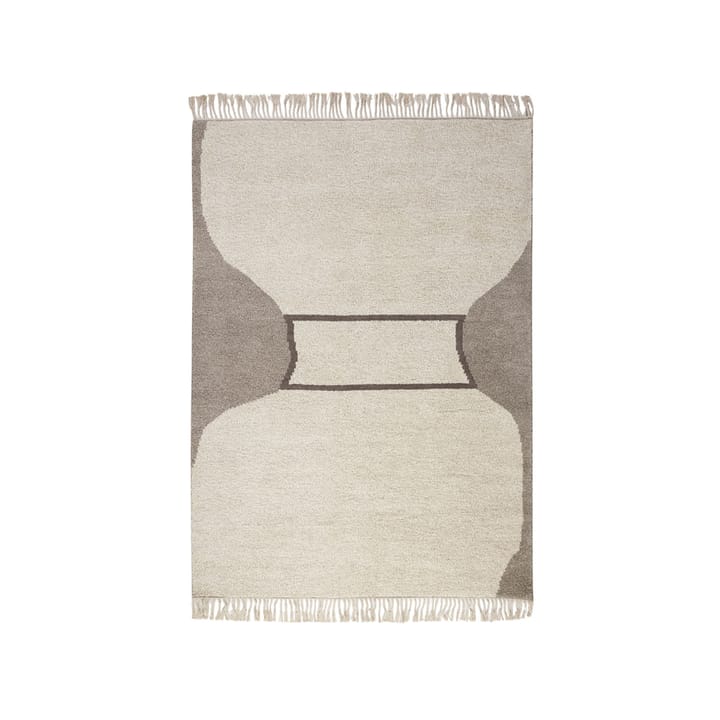Silhouette flossa rug - Natural, 200x300 cm - Kateha
