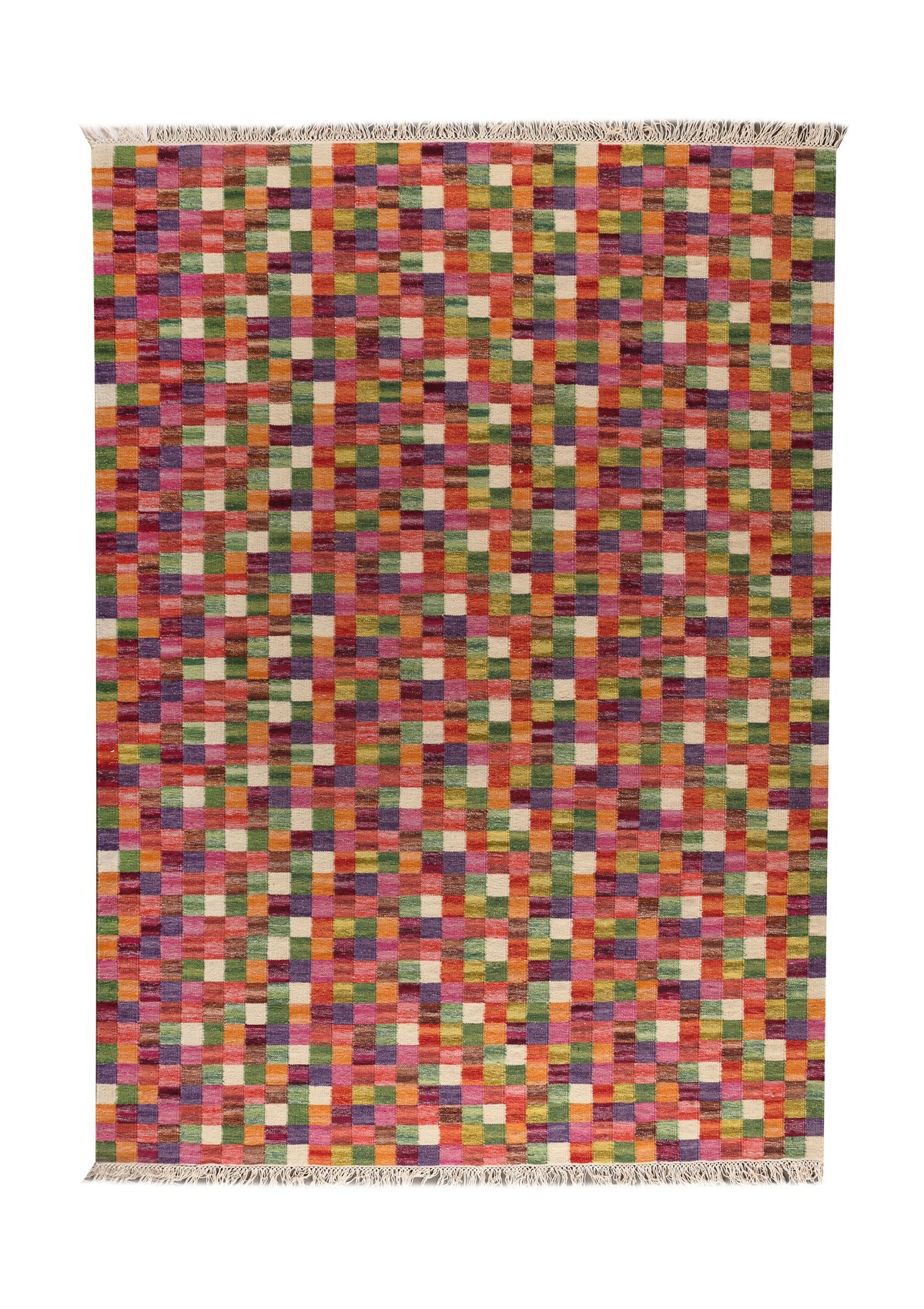 Kateha Small box handwoven rug multi 240x170 | Scandinavian Design | Wool rugs | Multi