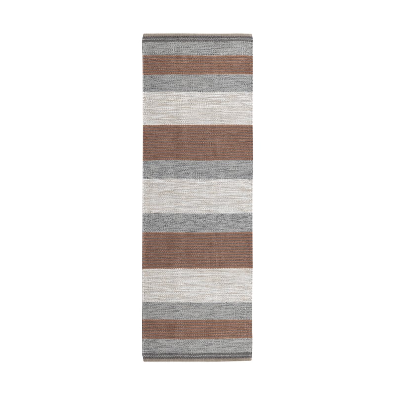 Kateha Terreno hallway rug Terra, 80x250 cm