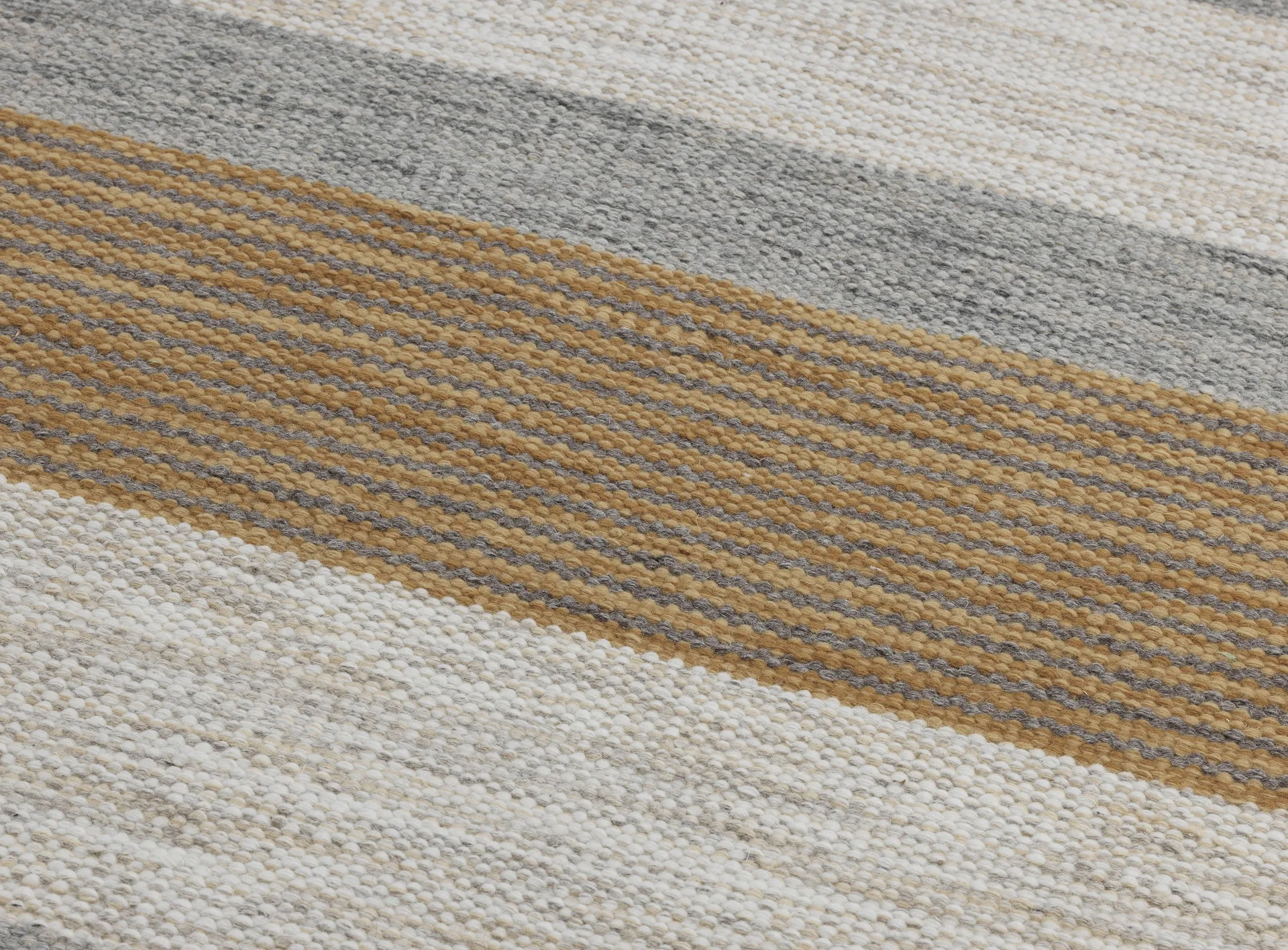 Terreno wool rug, Ochre, 200x300 cm Kateha