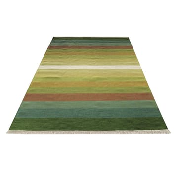 Tofta wave rug 170 x 240 cm - Green - Kateha