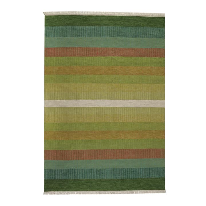 Tofta Wave rug 80x250 cm - green - Kateha