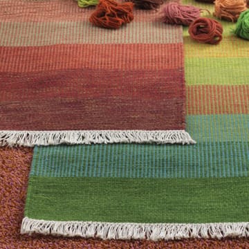 Tofta wave rug - Green, 200x300 cm - Kateha
