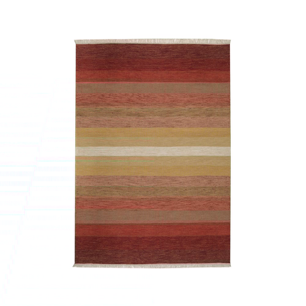 Kateha Tofta wave rug Red, 200x300 cm | Scandinavian Design | Wool rugs | Red