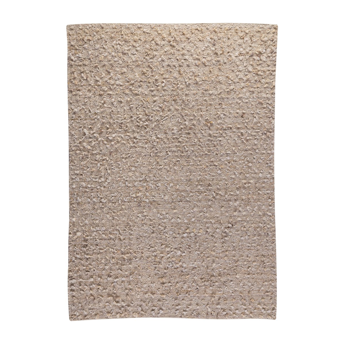 Kateha Woolly rug White 170x240 cm | Scandinavian Design | Wool rugs | White