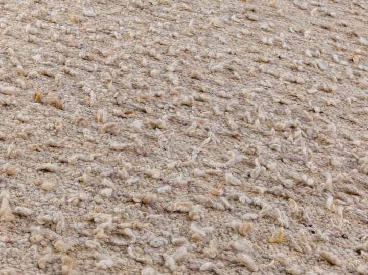 Woolly rug - White 200x300 cm - Kateha