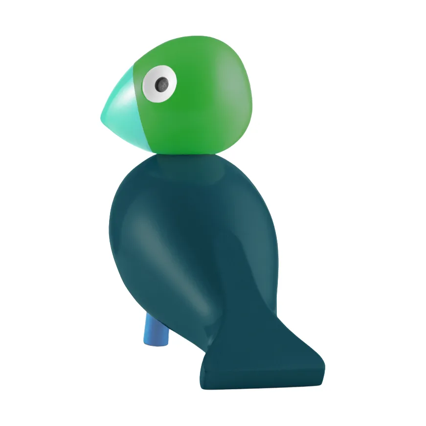 Kaj Bojesen Year Bird 2026 Birch, Dark green Kay Bojesen Denmark