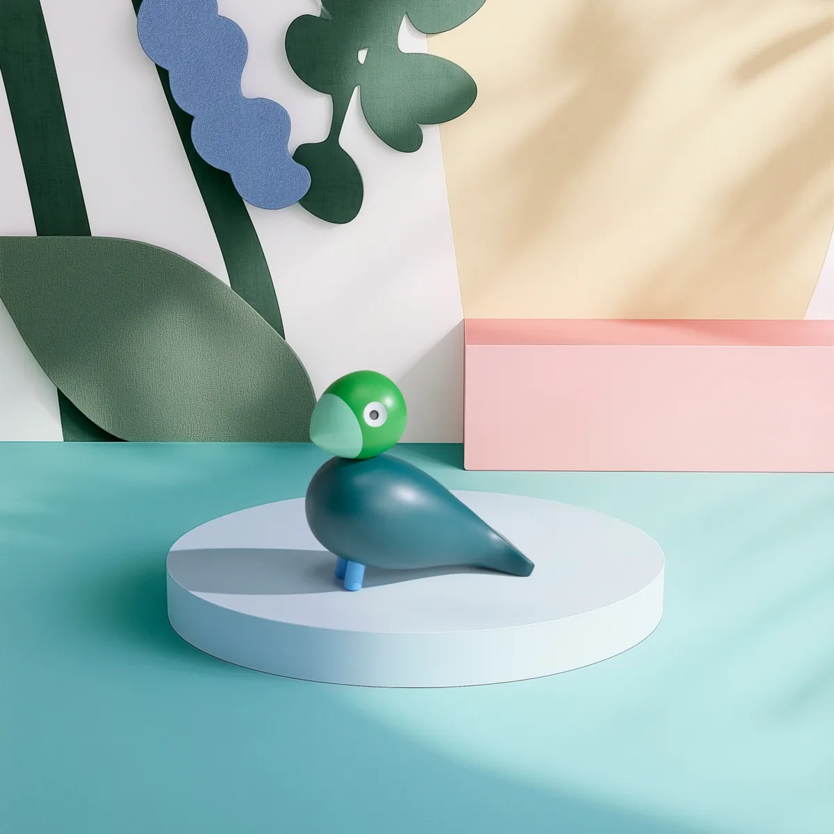 Kaj Bojesen Year Bird 2026 Birch, Dark green Kay Bojesen Denmark