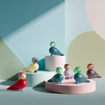 Kaj Bojesen Year Bird 2026 Birch - Dark green - Kay Bojesen Denmark