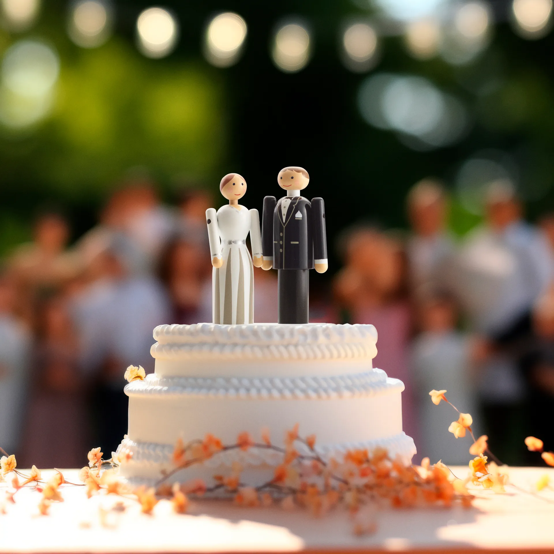 Kay Bojesen bride, Blue-black-white, 12 cm Kay Bojesen Denmark