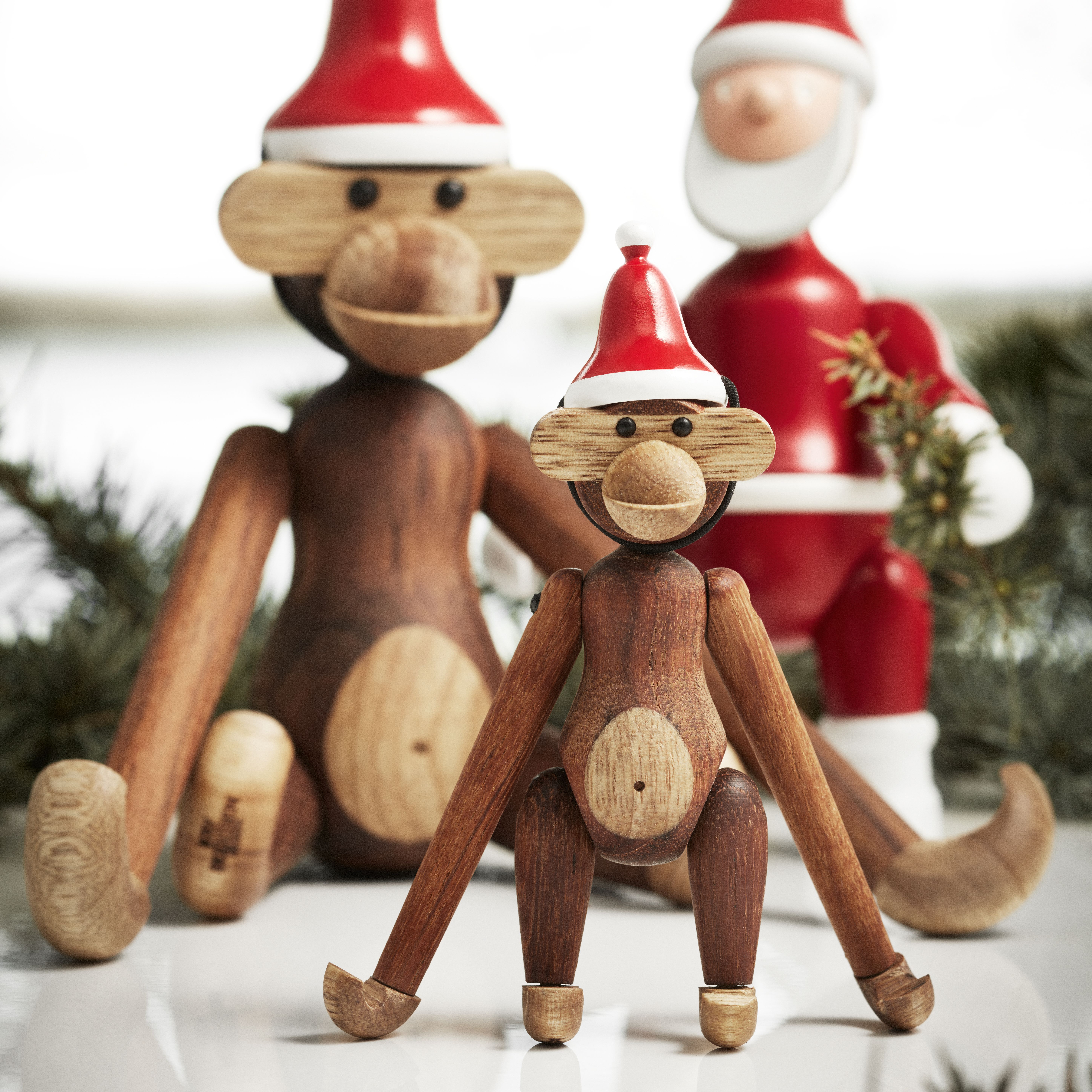 Kay Bojesen Christmas hat for the monkey mini from Kay Bojesen