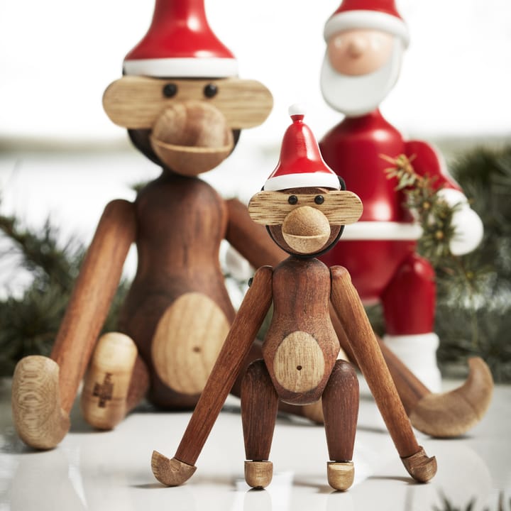 Kay Bojesen Christmas hat for the monkey mini, Red Kay Bojesen Denmark
