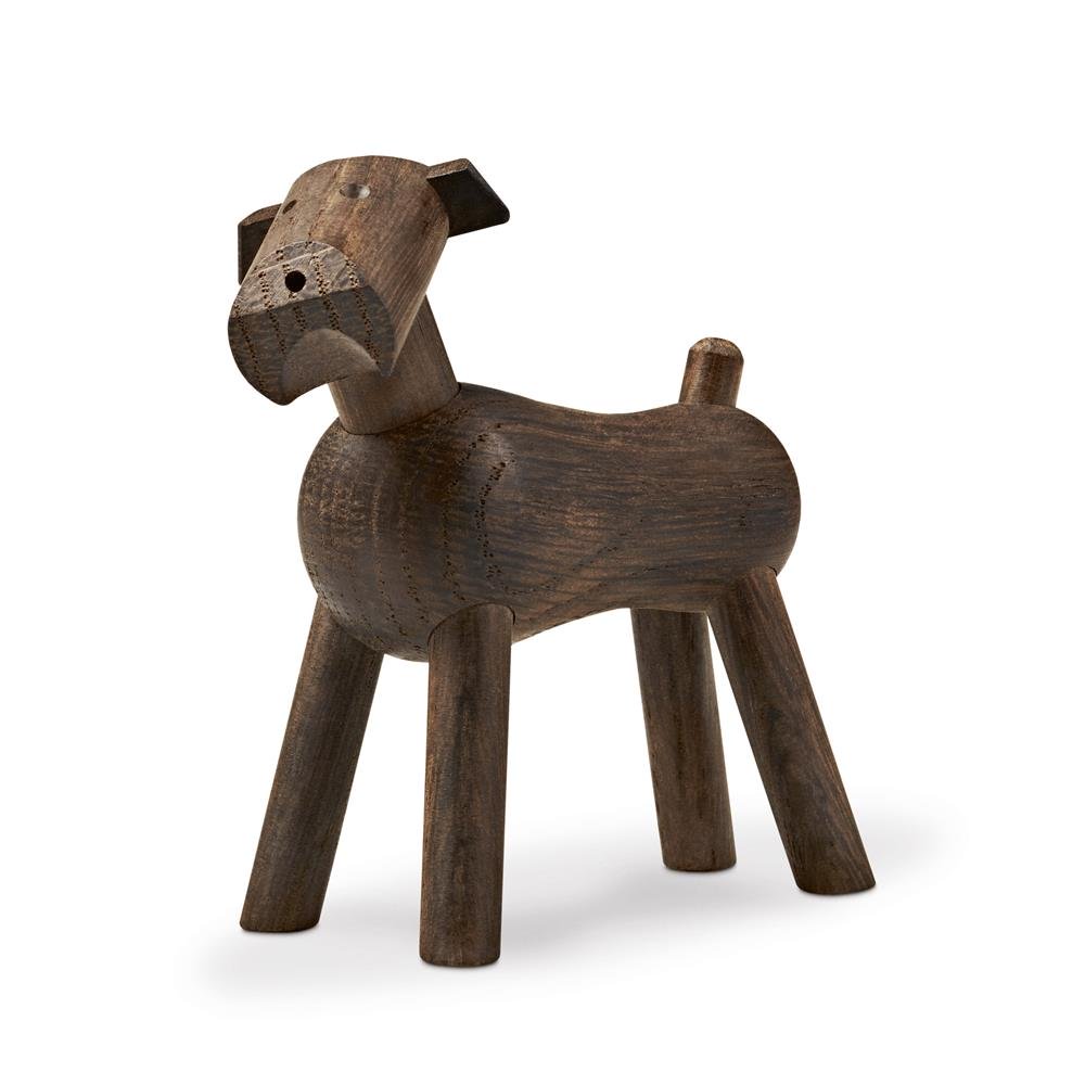 Kay Bojesen Denmark Kay Bojesen dog Tim oak | Scandinavian Design | Wooden figures | Brown