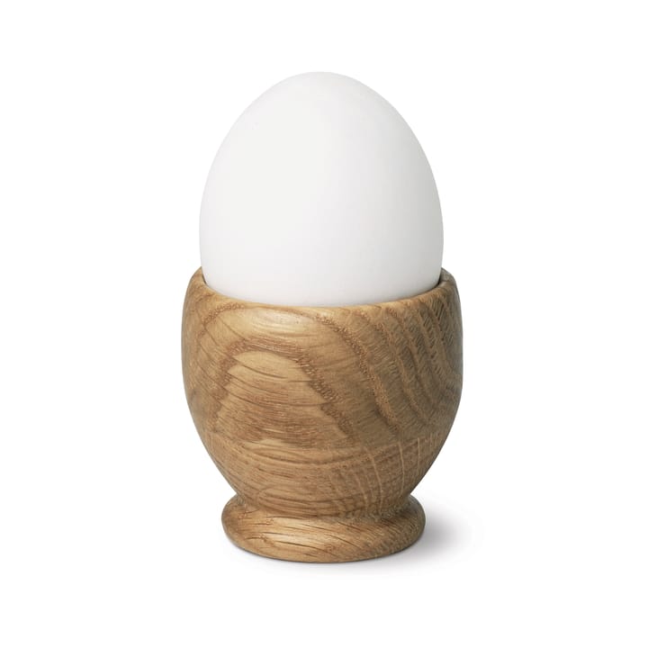 Kay Bojesen egg cup oak 2-pack - Oak - Kay Bojesen Denmark