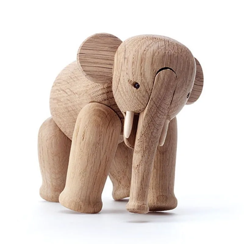 Kay Bojesen elephant small, Oak Kay Bojesen Denmark