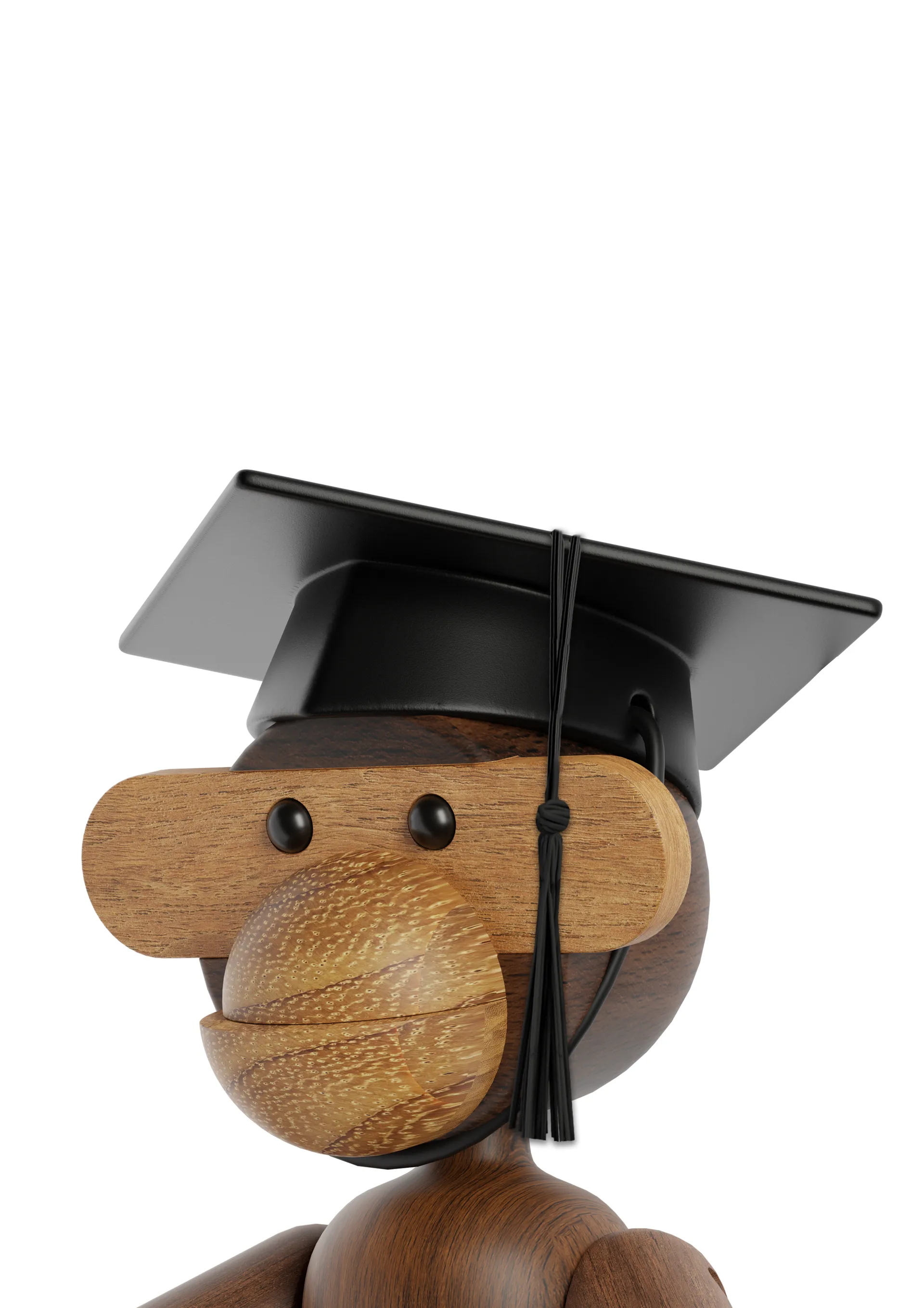 Kay Bojesen graduation cap for monkey small, Black Kay Bojesen Denmark