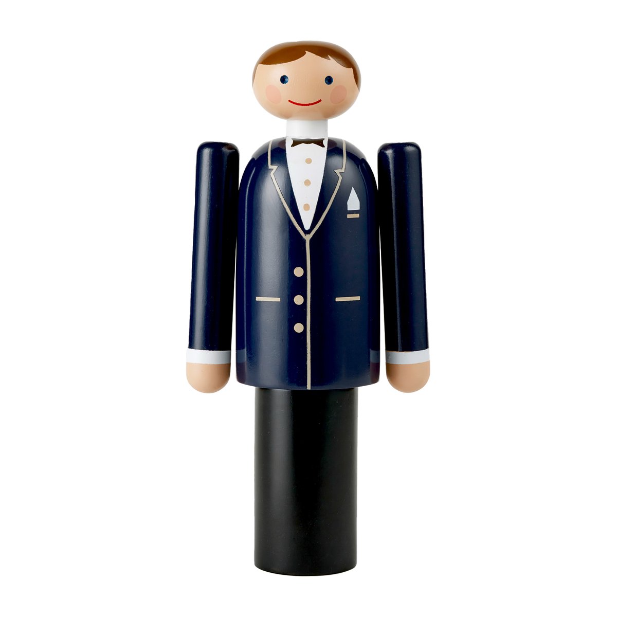 Kay Bojesen Denmark Kay Bojesen groom Blue-black and white, 18 cm