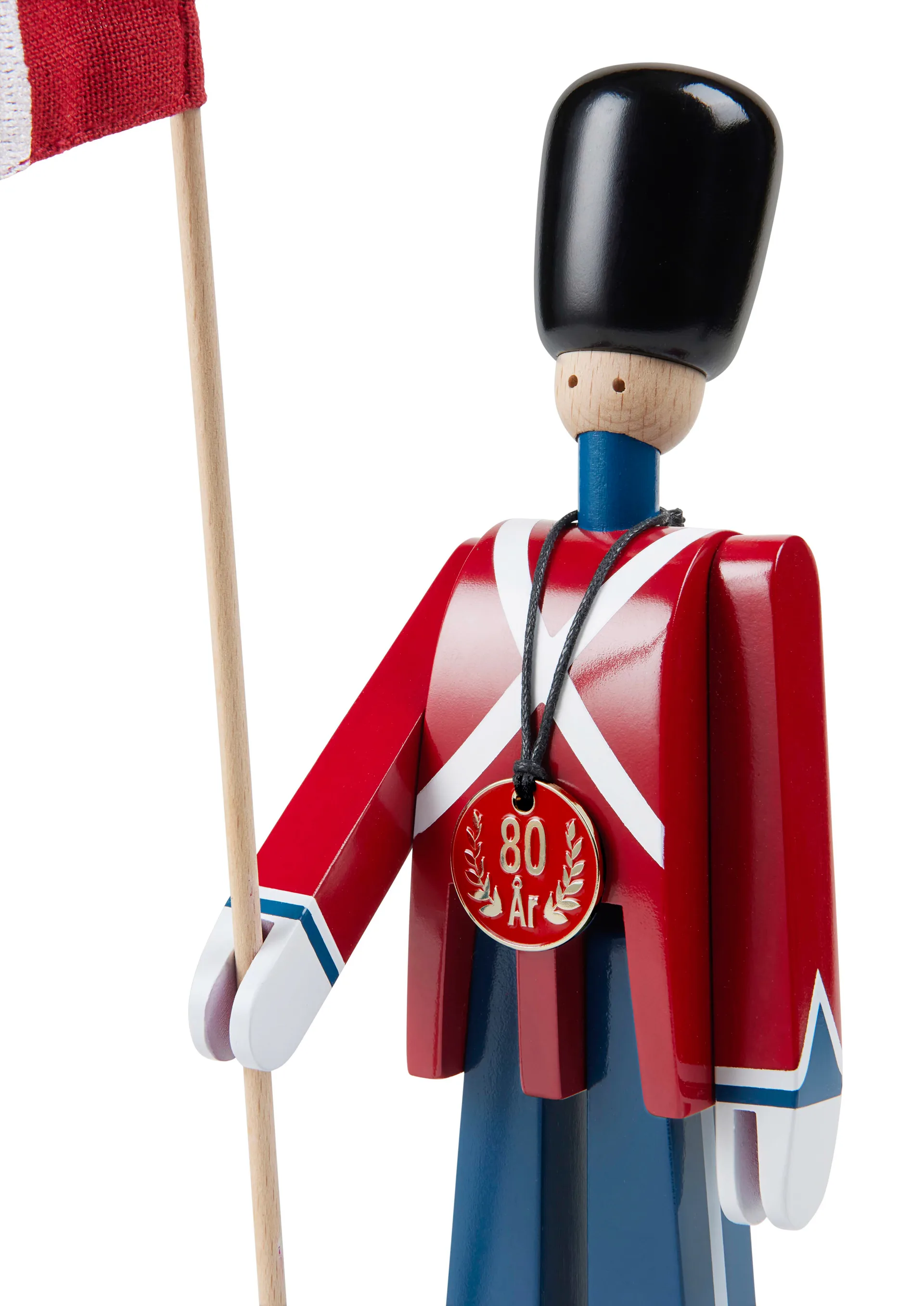 Kay Bojesen guard with textile flag, 29 cm Kay Bojesen Denmark