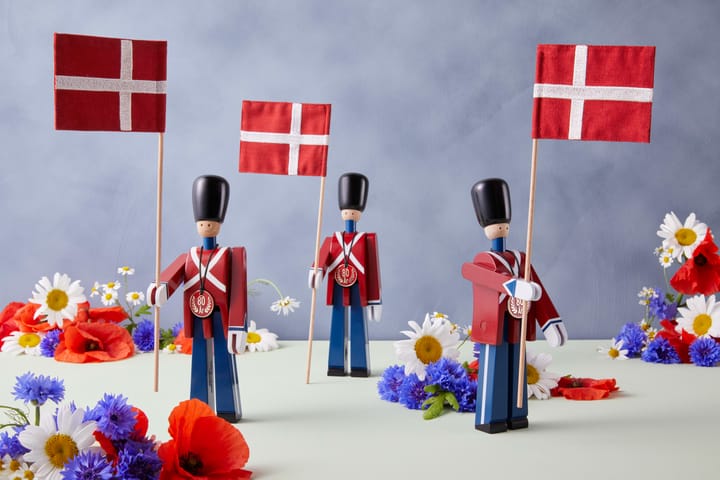Kay Bojesen guard with textile flag, 29 cm Kay Bojesen Denmark
